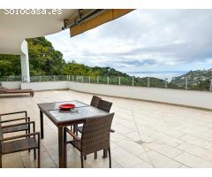 Villa con vistas al mar.
