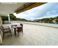 Villa con vistas al mar.