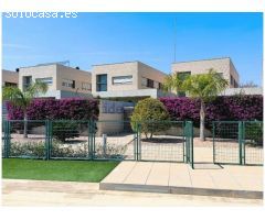 ALQUILER DE MARAVILLOSO CHALET ADOSADO ZONA SAN VICENTE DEL RASPEIG SIN AMOBLAR