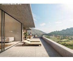 Grupo reducido de apartamentos de diseño moderno