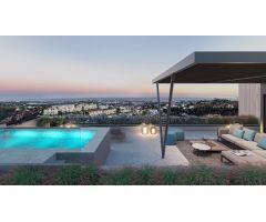 Estupendas viviendas con vistas panorámicas al mar en Benahavis