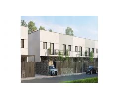 ADOSADOS CON PISCINA Y JARDÍN EN RÉGIMEN AUTOPROMOTOR EN OLIVA DE PLASENCIA