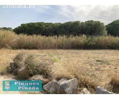 Finca rústica con suministros en Pineda de Mar