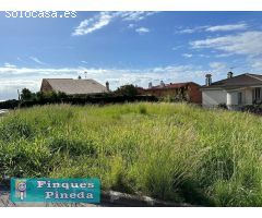 Terreno urbano con vista al mar en Pineda de Mar
