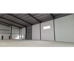 Nave NUEVA A ESTRENAR en alquiler en Alcasser