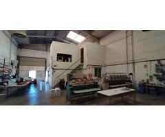 ALQUILER NAVE INDUSTRIAL EN P. OLIVERAL RIBA-ROJA DE TURIA 1ª LINEA
