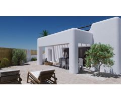 VILLA DE ESTILO IBICENCO DE OBRA NUEVA EN POLOP