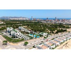 COMPLEJO RESIDENCIAL DE OBRA NUEVA EN FINESTRAT CON VISTAS AL MAR