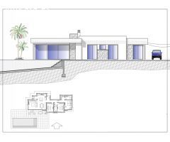 VILLA DE OBRA NUEVA EN CALPE