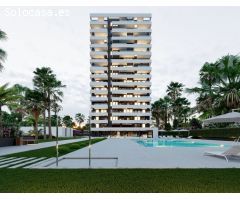 Apartamentos nuevos de 2 y 3 dormitorios en venta en Calpe