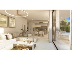 VILLA DE OBRA NUEVA CON VISTAS AL MAR EN BENISSA