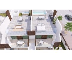 RESIDENCIAL DE OBRA NUEVA DE APARTAMENTOS BUNGALOW EN PILAR DE LA HORADADA