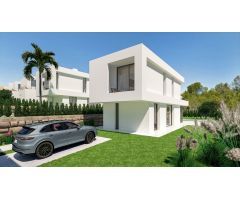VILLAS DE OBRA NUEVA EN FINESTRAT CON VISTAS AL MAR