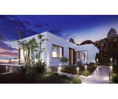 VILLA DE OBRA NUEVA EN LAS COLINAS GOLF