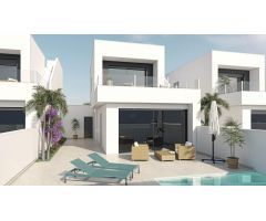 RESIDENCIAL DE OBRA NUEVA DE VILLAS PAREADAS EN SAN PEDRO DEL PINATAR