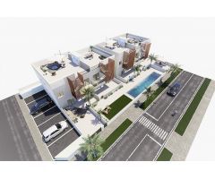 BUNGALOWS DE OBRA NUEVA EN PILAR DE LA HORADADA