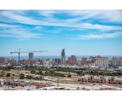 COMPLEJO RESIDENCIAL DE LUJO DE OBRA NUEVA CON VISTAS AL MAR EN FINESTRAT