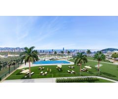 COMPLEJO RESIDENCIAL DE LUJO DE OBRA NUEVA CON VISTAS AL MAR EN FINESTRAT