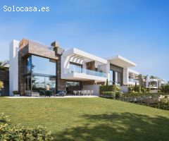 ADOSADOS Y PAREADOS EN MARBELLA CON VISTAS AL MAR Y PISCINA PRIVADA