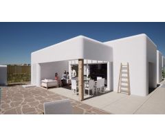 VILLAS DE OBRA NUEVA ESTILO IBIZA EN ALFAZ DEL PI