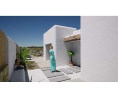 VILLAS DE OBRA NUEVA ESTILO IBIZA EN ALFAZ DEL PI