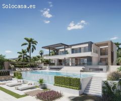 EXCLUSIVO COMPLEJO CON LAS MEJORES VISTAS DEL GOLF Y EL MAR EN MIJAS