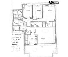 INMOBILIARIA TEJARES VENDE ÁTICO DÚPLEX DE OBRA NUEVA ZONA ALTOZANO