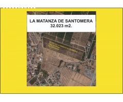 Parcela en blanco La Matanza de Santomera. Suelo urbano y rústico, 32.023 m2 con cuarto de Aperos.