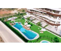 Mallorca, Sa Coma, planta baja de obra nueva de 2 dormitorios con piscina comunitaria en venta
