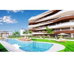 Mallorca, Sa Coma, planta baja de obra nueva de 2 dormitorios con piscina comunitaria en venta