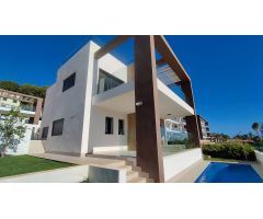 Mallorca, Font de Sa Cala, villa amueblado nueva 3 dormitorios con piscina en venta