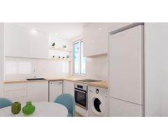 Piso en venta en primera planta de 2 habitaciones dobles con terraza