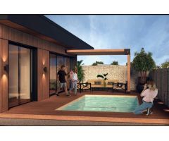 Casa independiente en venta con garaje y piscina en Llagostera