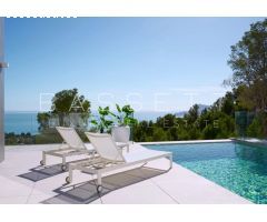 Villa en Altea con vistas al mar
