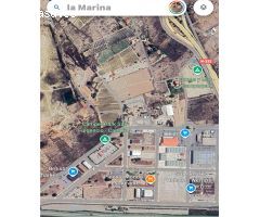SE VENDE PARCELA COMERCIAL EN POLIGONO INDUSTRIAL DE LA MARINA