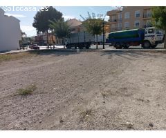 SOLARES URBANIZABLES JUNTO A AVENIDA ANDALUCÍA DE VÉLEZ RUBIO