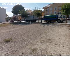 SOLARES URBANIZABLES JUNTO A AVENIDA ANDALUCÍA DE VÉLEZ RUBIO