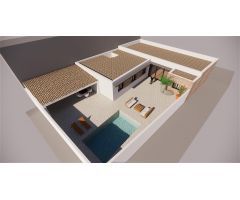 SOLAR CON PROYECTO PARA CHALET DE LUJO JUNTO AL CENTRO DE PUERTO LUMBRERAS