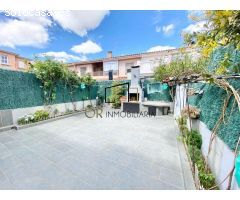 Casa adosada con terraza, jardín y 4 habitaciones en Santa Margarida i els Monjos