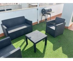ACOGEDOR ATICO DUPLEX AMUEBLADO Y EQUIPADO,EN URBANIZACION EUCALIPTUS