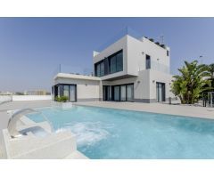 VILLAS DE OBRA NUEVA A 250 m DE LA PLAYA EN CAMPOAMOR