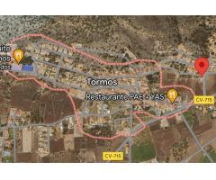 Se vende terreno urbanizable en Tormos