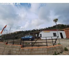 Encantadora casa de una planta en plena naturaleza, rodeada de montaña