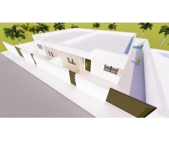 CASA PAREADA EN PLANTA BAJA SOBRE PARCELA DE 257M