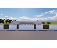 CASA PAREADA EN PLANTA BAJA SOBRE PARCELA DE 257M