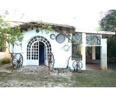 FINCA RÚSTICA CON CASA, PISCINA, LUZ Y AGUA