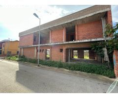 PARCELA CON ESTRUCTURA + PROYECTO BASICO y VISADO de OBRA