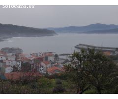 Solares urbanos en Corme, con preciosas vistas a la Ría de Corme y Laxe