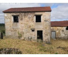 Conjunto de viviendas semirestauradas en Baio