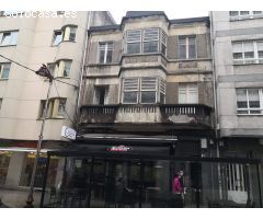 Edificio emblemático en el centro de Carballo